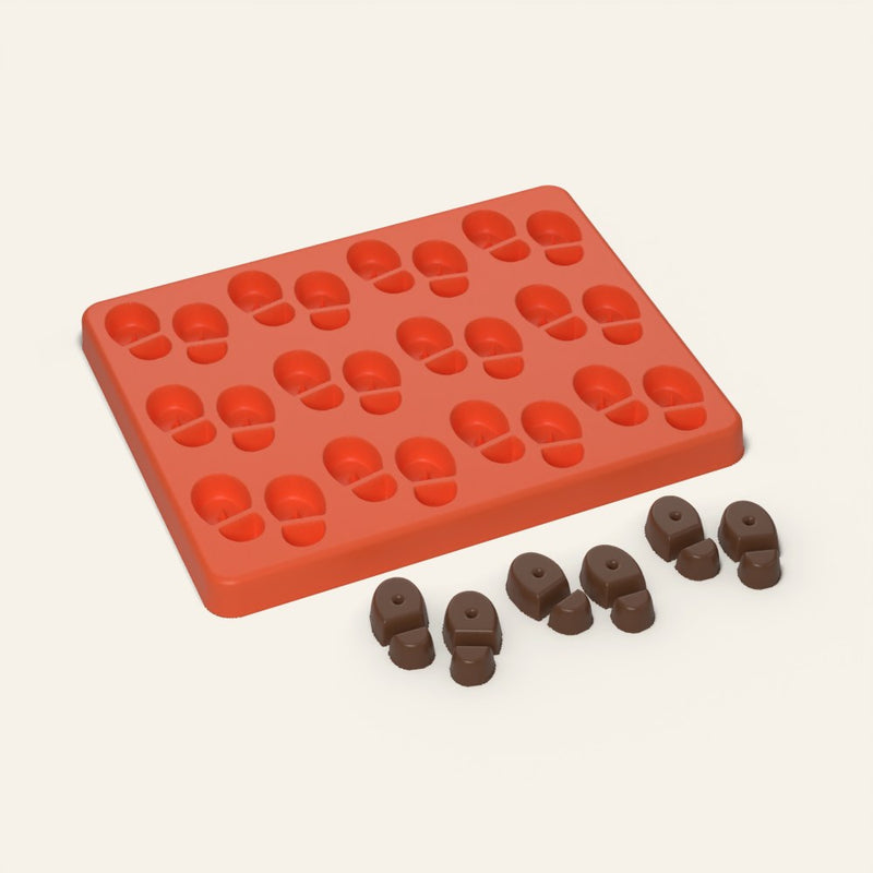 Baby Footprint Mold, 12 Cavity