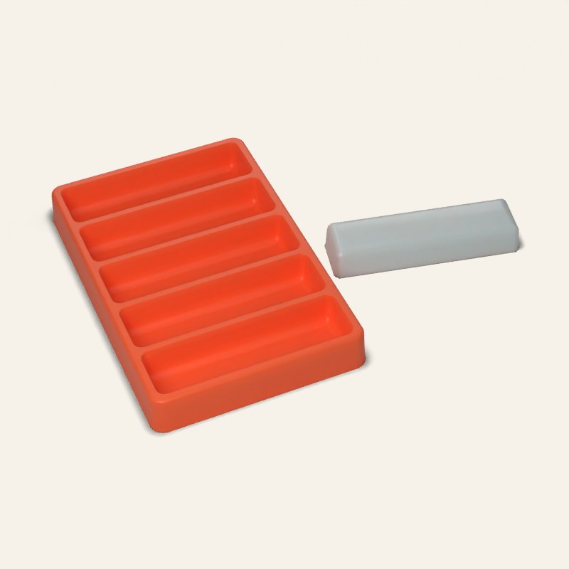 Bottle Ice Stick Mold, 5 Cavity