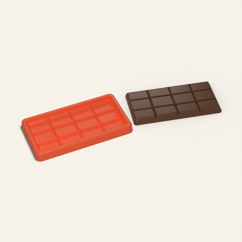 Break-Apart Chocolate Bar Mold, 12 Segment
