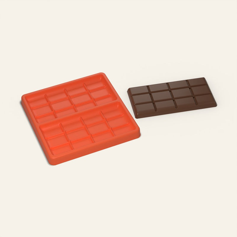 Chocolate Bar Mold, 2 Bars
