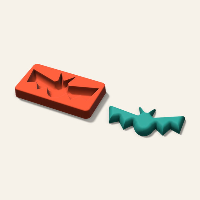Bat Freshie Mold, 5 Inch, 3D render