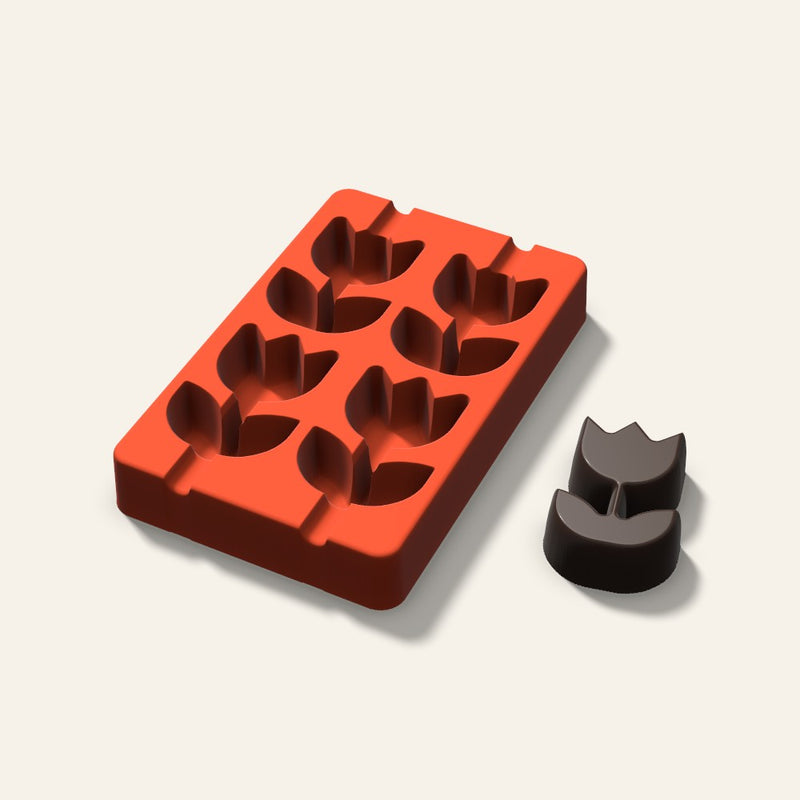Rose Cakesicle Mold, 2.5 Inch, 4 Cavity
