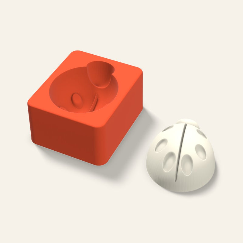 Ladybug Candle Mold, 3 x 1.5 Inch