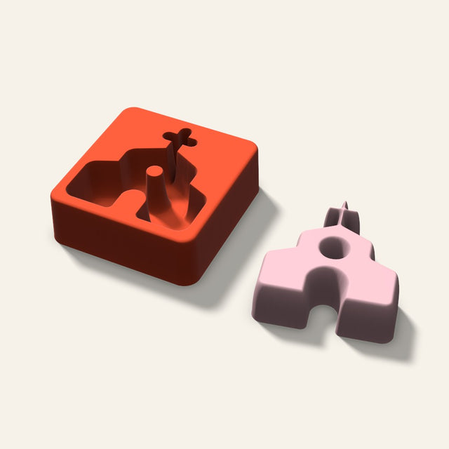 Church Soap Mold, 3 Inch, 3D render