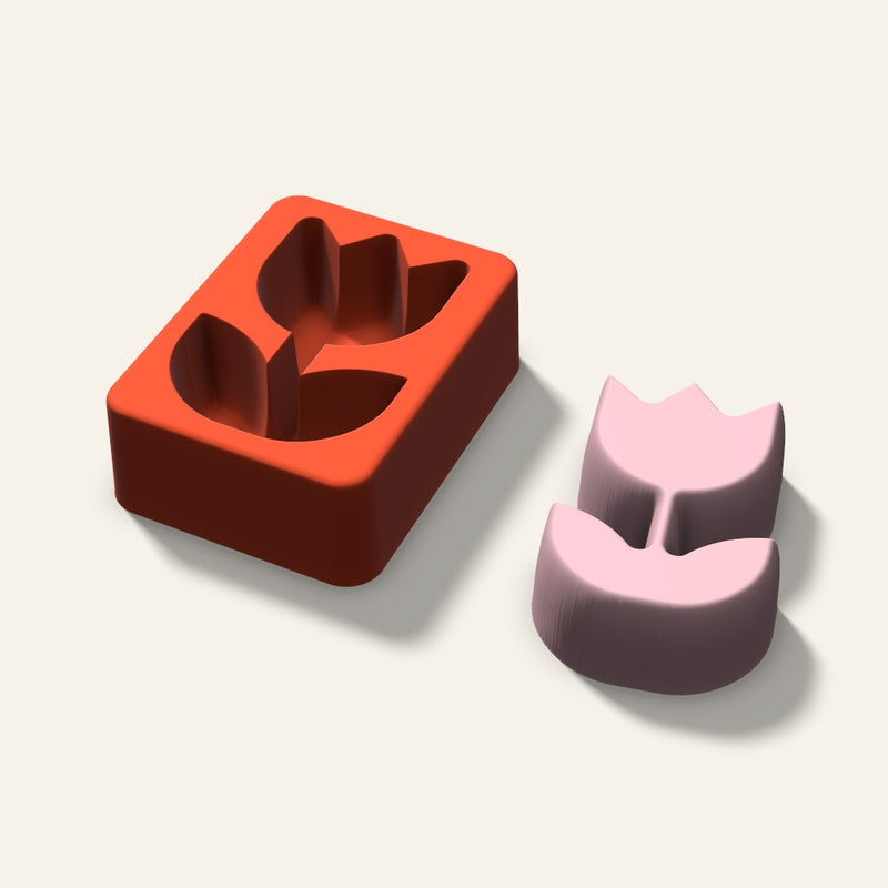 Rose Soap Mold, 3 Inch
