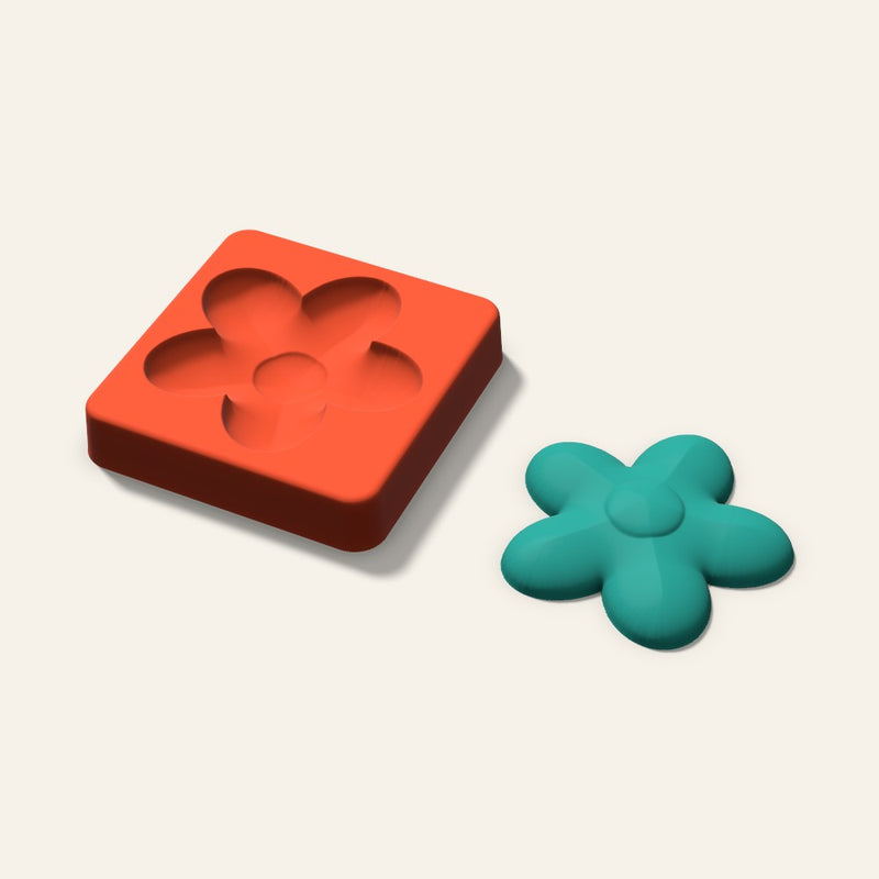 Flower Freshie Mold, 3 Inch