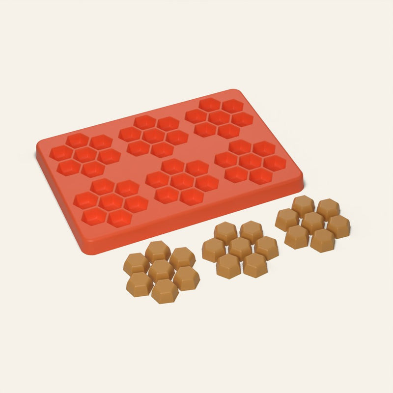 Honeycomb Candy Mold, 6 Cavity