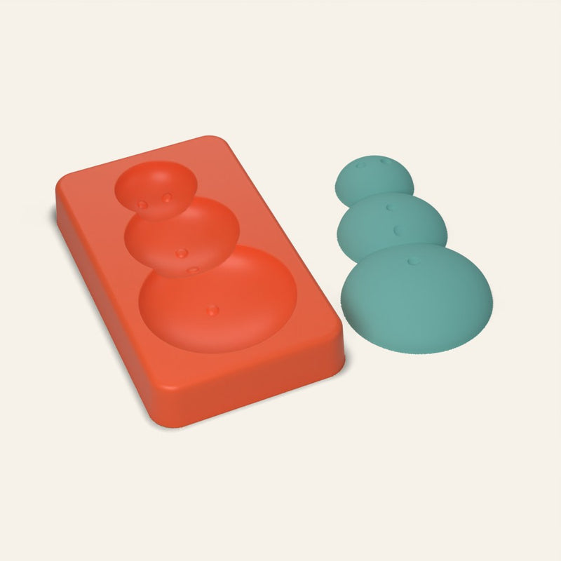 Snowman Freshie Mold