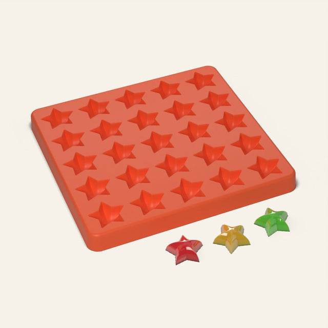 Star Candy Mold, 25 Cavity, 3D render
